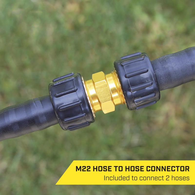 SurfaceMaxx 1/4 in. D X 50 ft. L M22 Replacement Pressure Washer Hose 3000 psi