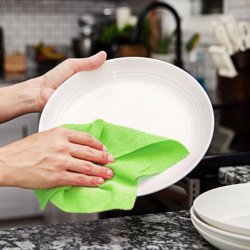 Libman Tear 'N Wipe Microfiber Wiping Cloth 9.4 in. W X 12 in. L 1 pk