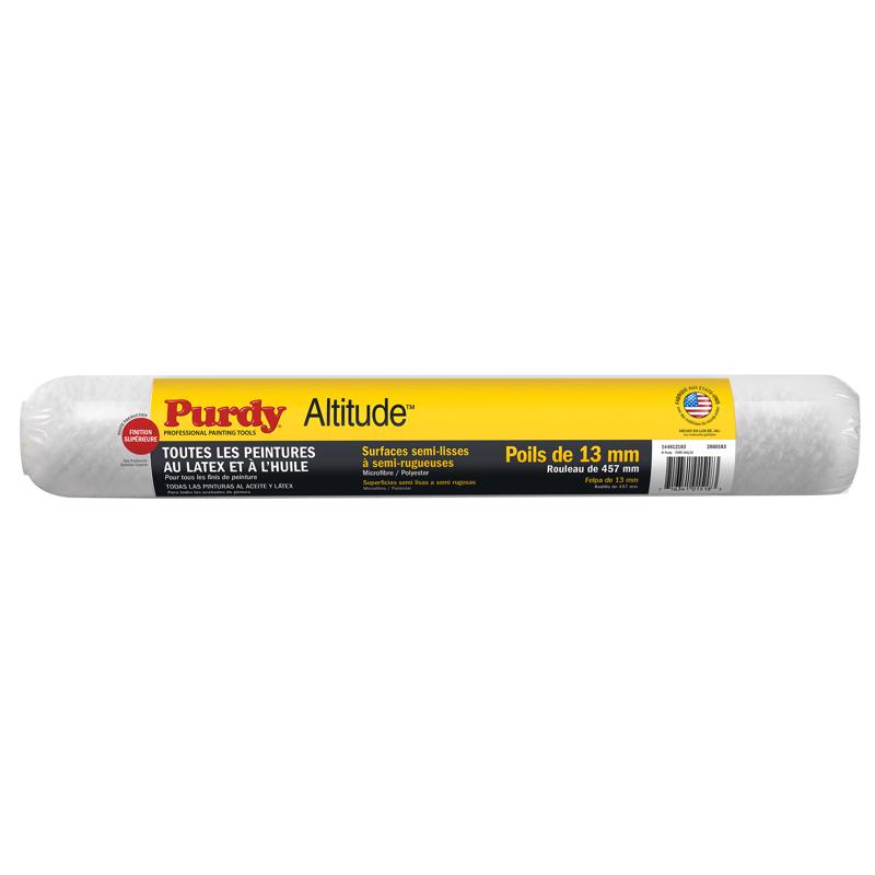 Purdy Altitude Poly Micro 18 in. W X 1/2 in. Regular Paint Roller Cover 1 pk