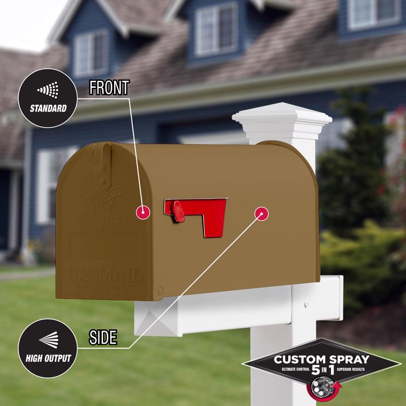 Rust-Oleum Stops Rust Satin Dark Taupe Protective Enamel Spray Paint 12 oz