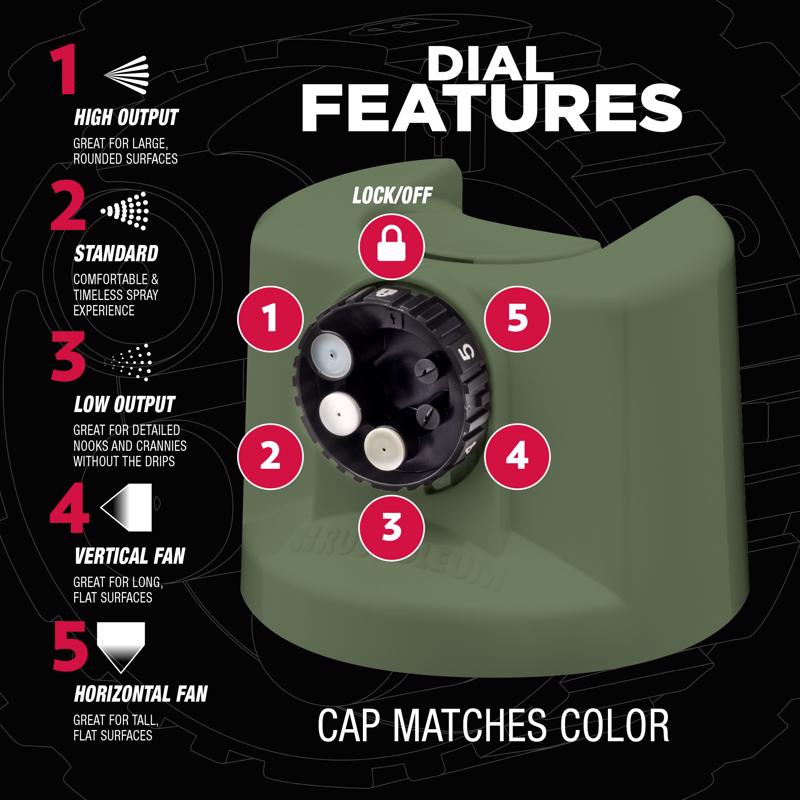 Rust-Oleum Stops Rust Satin Earthy Green Protective Enamel Spray Paint 12 oz