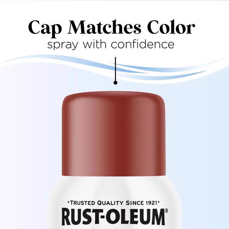 Rust-Oleum Low Odor Matte Timeless Red Spray Paint 11 oz