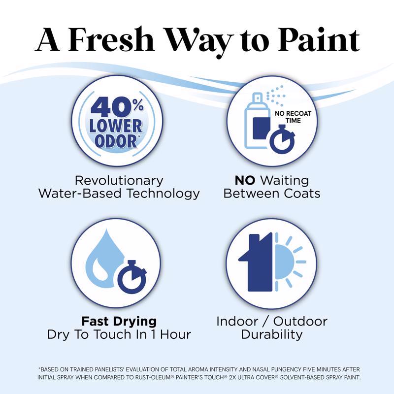 Rust-Oleum Low Odor Gloss Navy Blue Spray Paint 11 oz