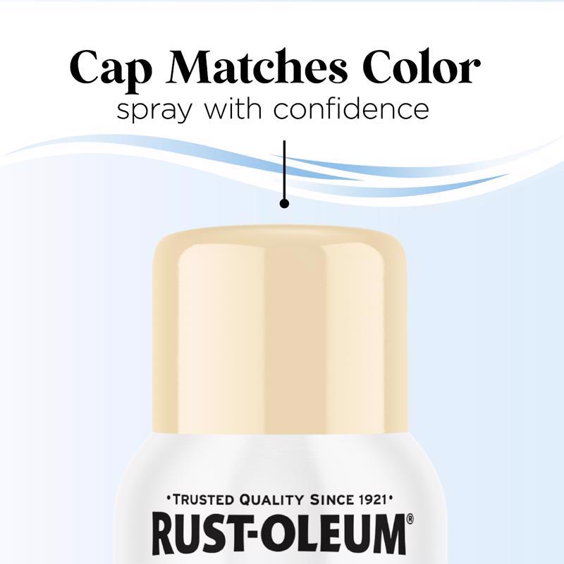 Rust-Oleum Low Odor Gloss Seashell Spray Paint 11 oz