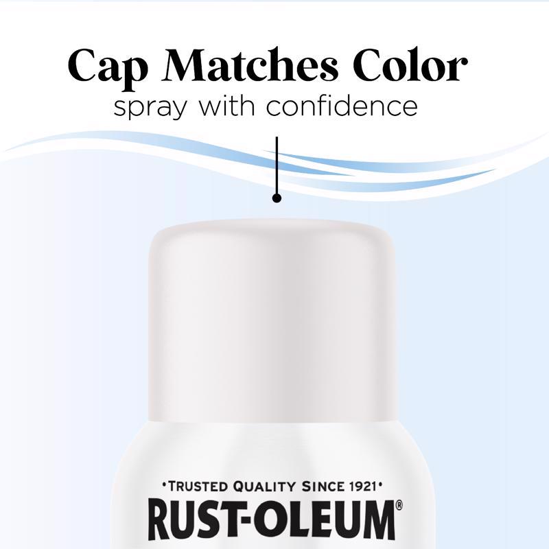 Rust-Oleum Low Odor Matte Snow White Spray Paint 11 oz