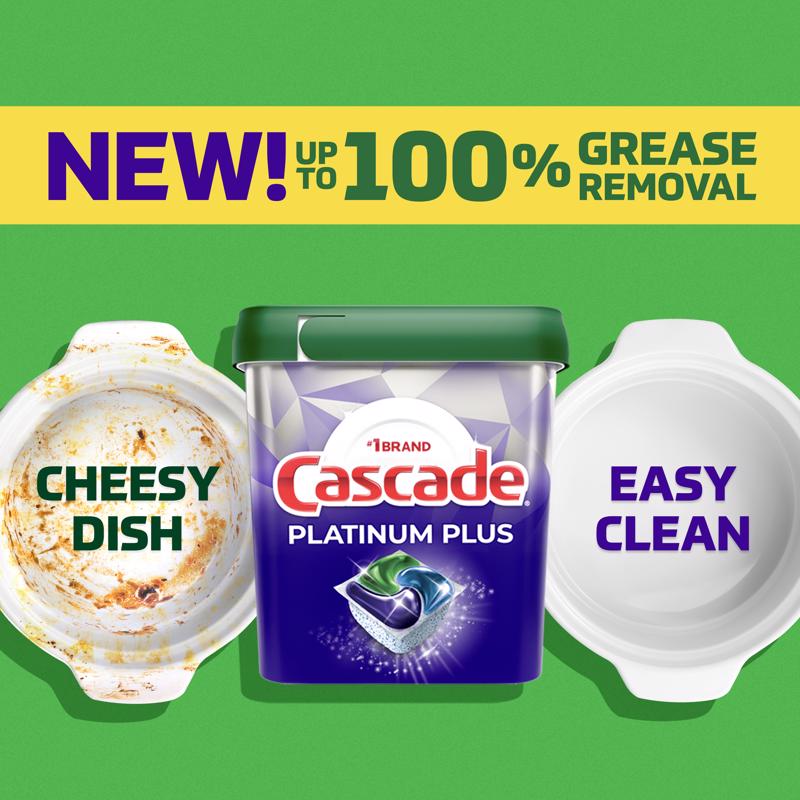 Cascade Platinum Plus Fresh Scent Pods Dishwasher Detergent 5 oz 1 pk