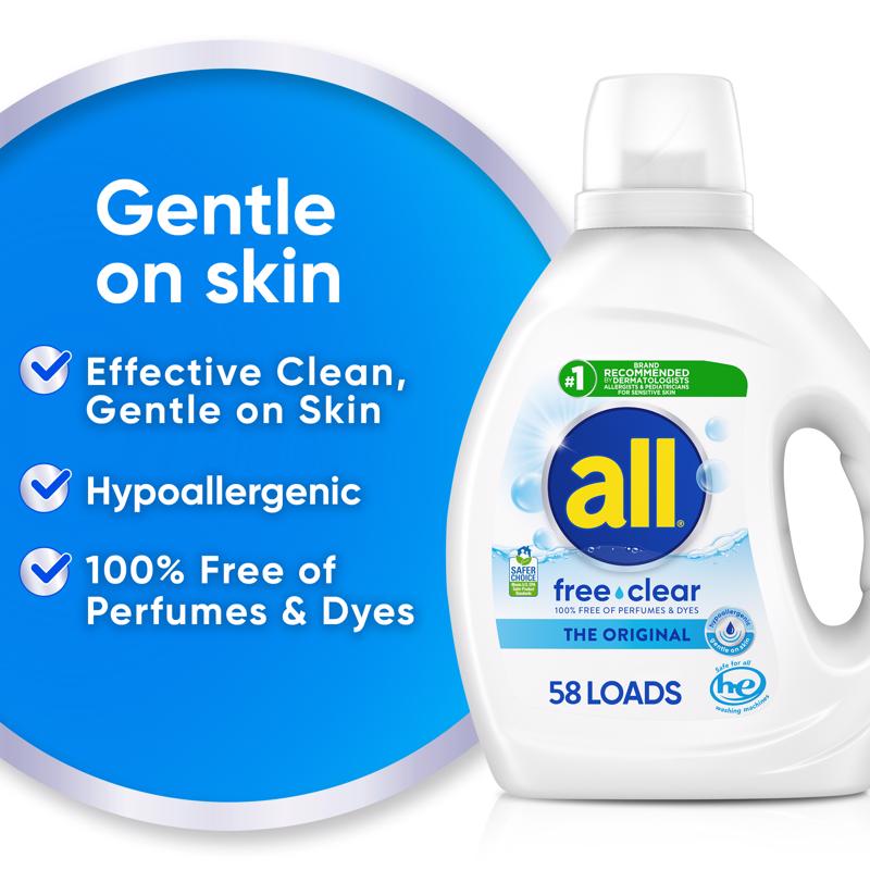 All Original Scent Laundry Detergent Liquid 73 fl. oz. 1 pk