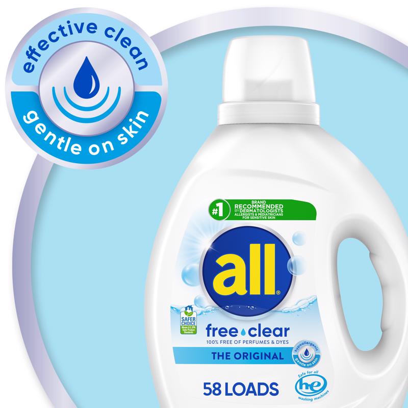 All Original Scent Laundry Detergent Liquid 73 fl. oz. 1 pk