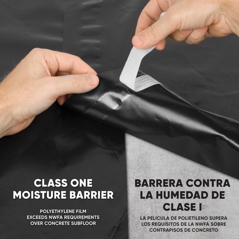 Roberts First Step Moisture Barricade Film 6 mil X 10 ft. W X 12 ft. L Polyethylene Black 1 pk