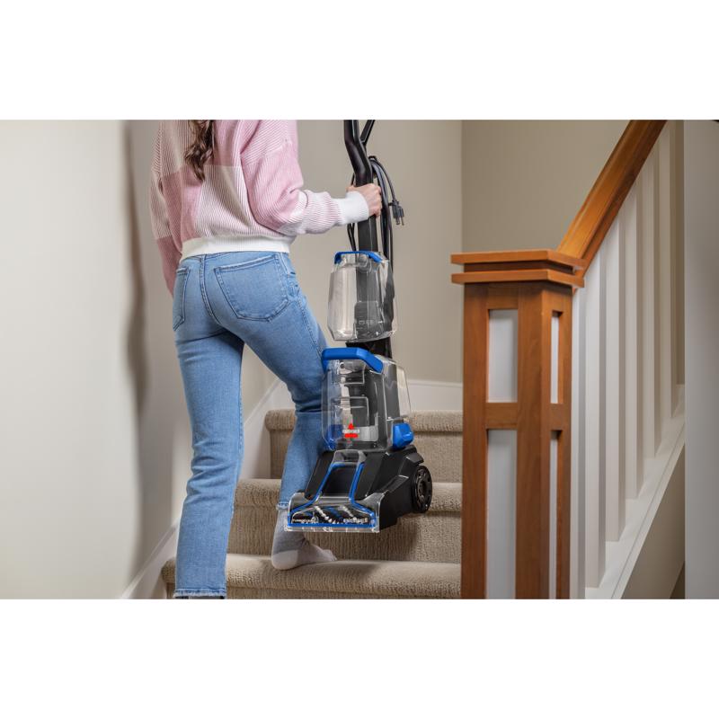 Bissell TurboClean Bagless Carpet Cleaner 5.2 amps Standard Multicolored