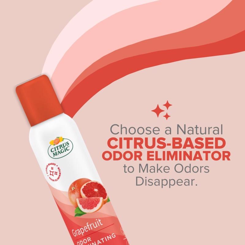 Citrus Magic Grapefruit Scent Air Freshener Spray 3 oz Aerosol 1 pk