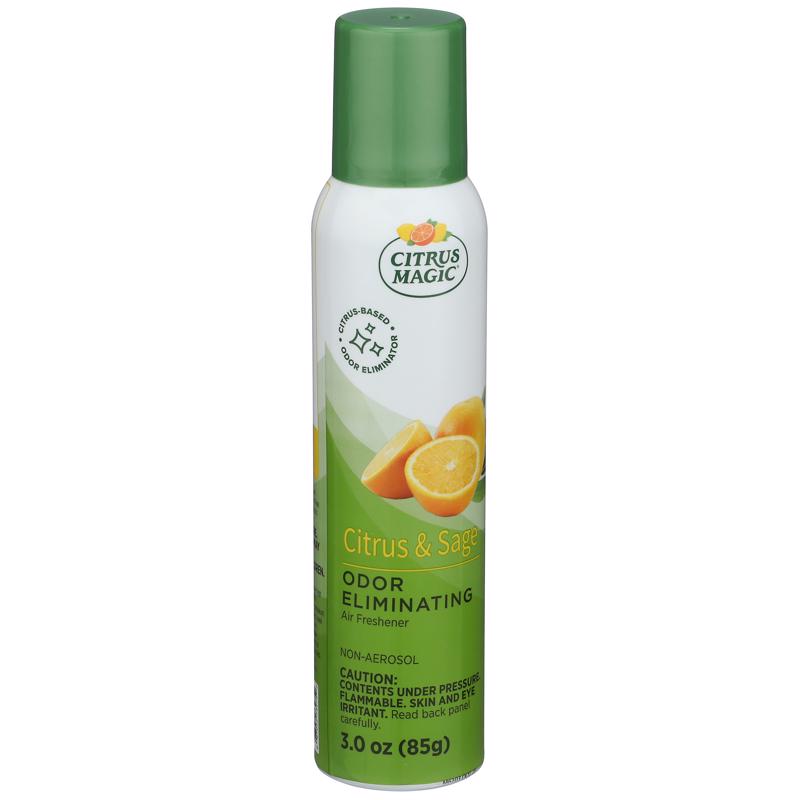 Citrus Magic Citrus and Sage Scent Air Freshener Spray 3 oz Aerosol 1 pk
