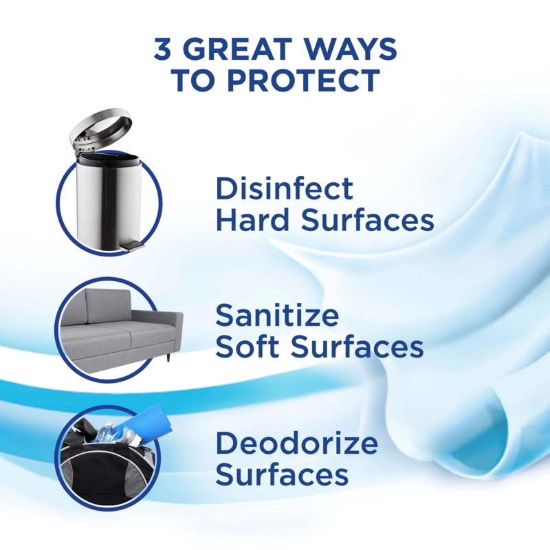 Lysol Crisp Linen Scent Disinfectant 1.5 oz 1 pk