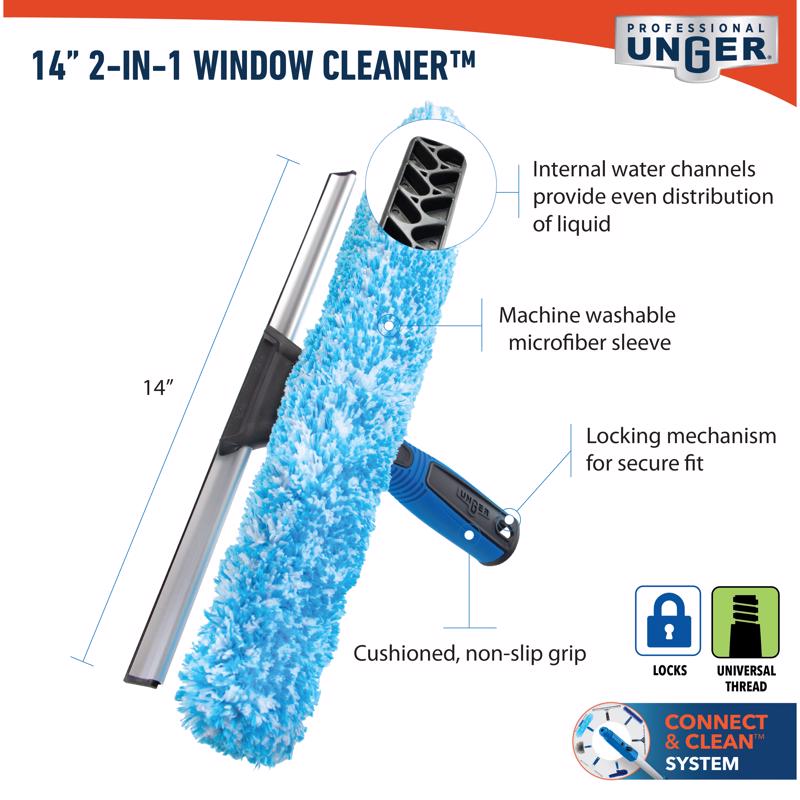 Unger 14 in. Plastic Window Scrubber