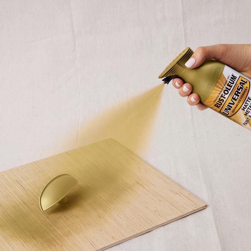 Rust-Oleum Universal Metallic Gold Metallic Spray Paint 11 oz