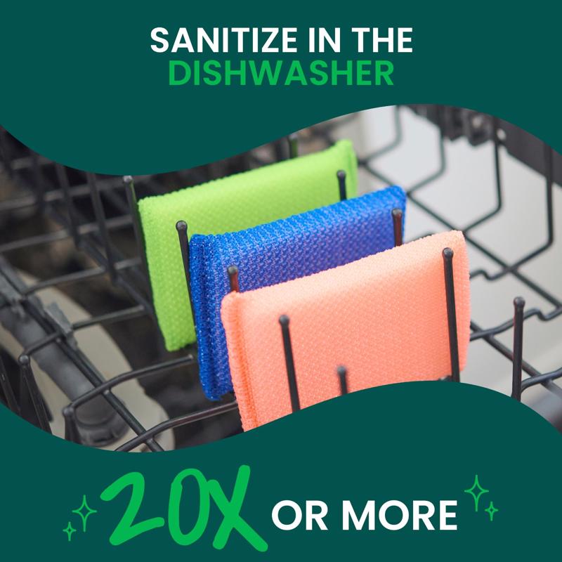 Scotch-Brite Medium Duty Scrubbing Pads For All Purpose 3 pk