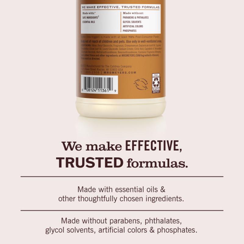 Mrs. Meyer's Clean Day Limited Edition Elderberry Scent Multi-Surface Cleaner Liquid Spray 16 fl. oz