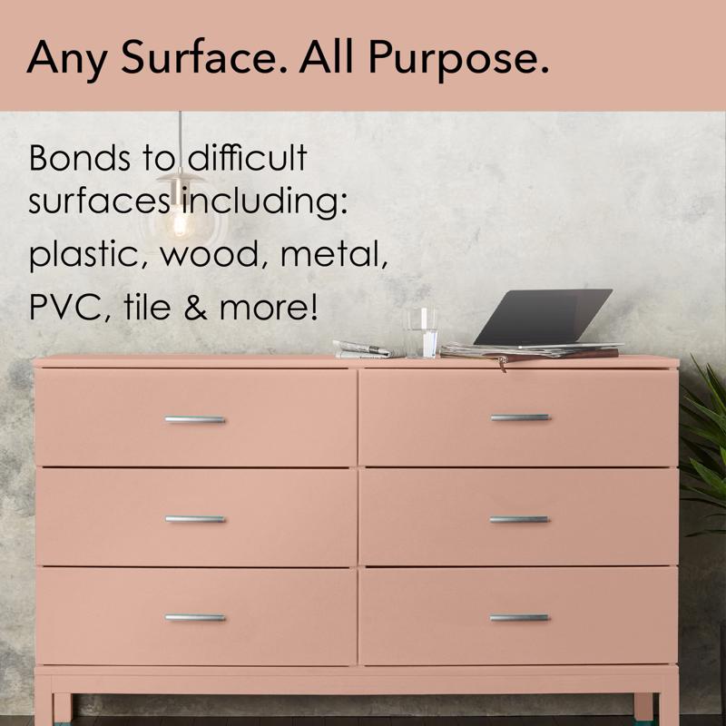 Krylon Fusion All-in-One Flat/Matte Vintage Rose Paint +Primer 12 oz