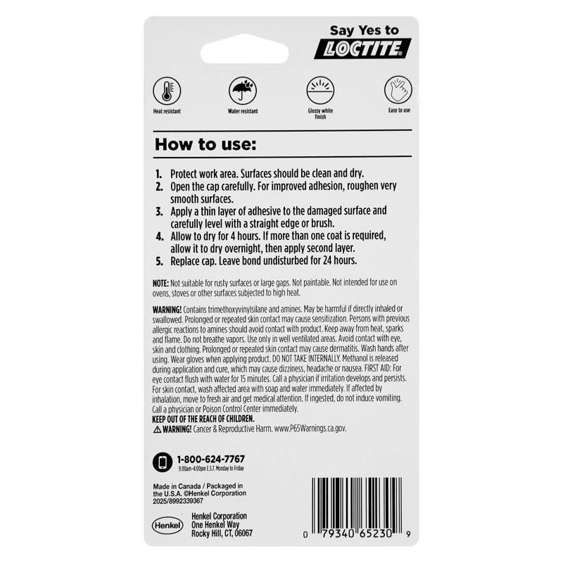 Loctite High Strength Glue Ceramic Adhesive 0.7 fl. oz.