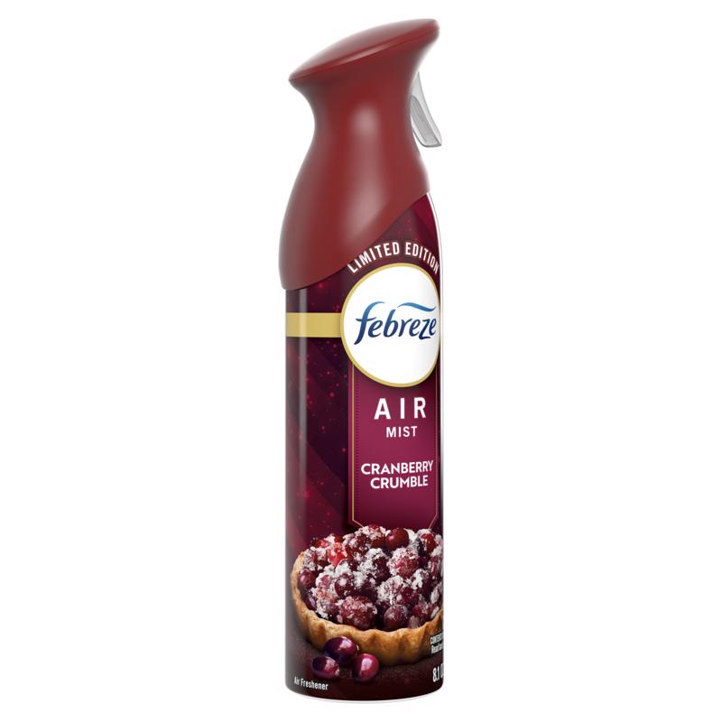 Febreze Cranberry Crumble Scent Air Freshener Spray 8.1 oz Aerosol 1 pk
