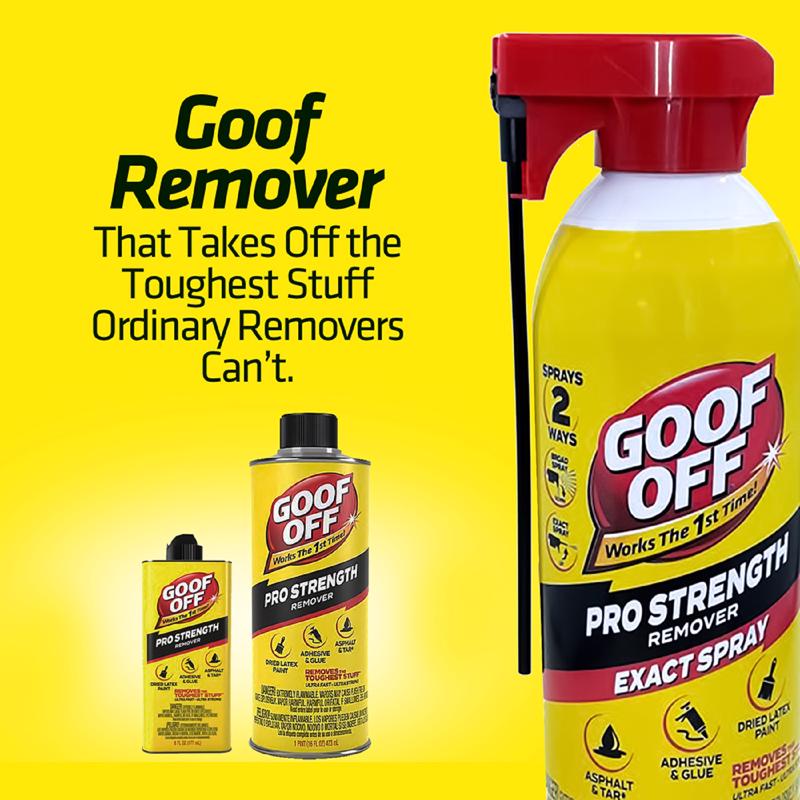 Goof Off Go Pro Strength All Purpose Remover 12 oz