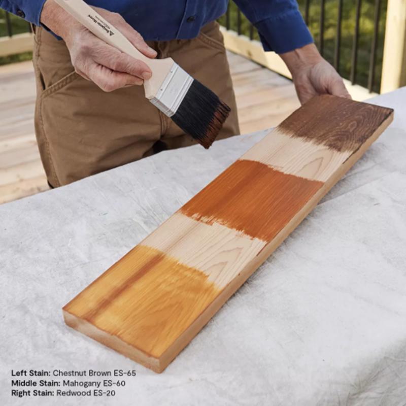 Benjamin Moore Woodluxe Transparent Bleached Gray Penetrating Oil Deck and Siding Stain 1 gal