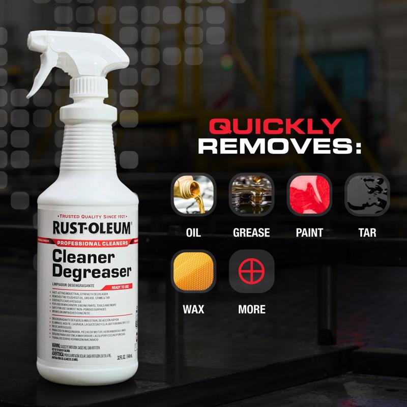 Rust-Oleum Professional Cleaners Cleaner and Degreaser 32 oz Spray