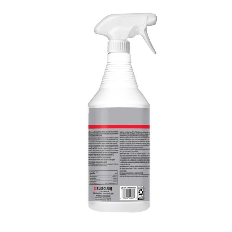 Rust-Oleum Professional Cleaners Citrus Scent Carpet Stain Remover 32 oz Spray