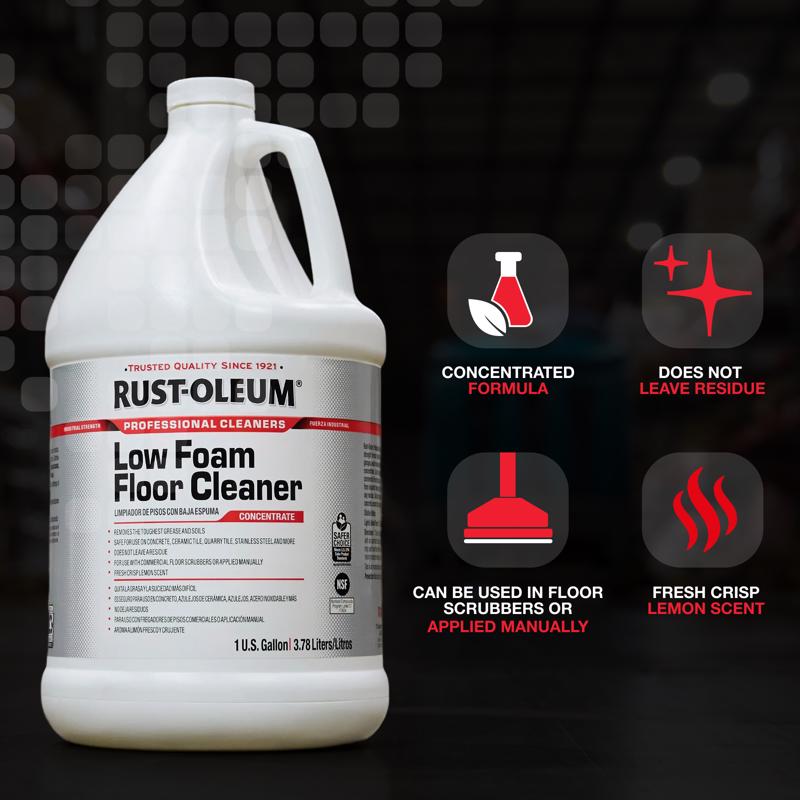 Rust-Oleum Professional Cleaners Lemon Scent Floor Cleaner Liquid 1 gal