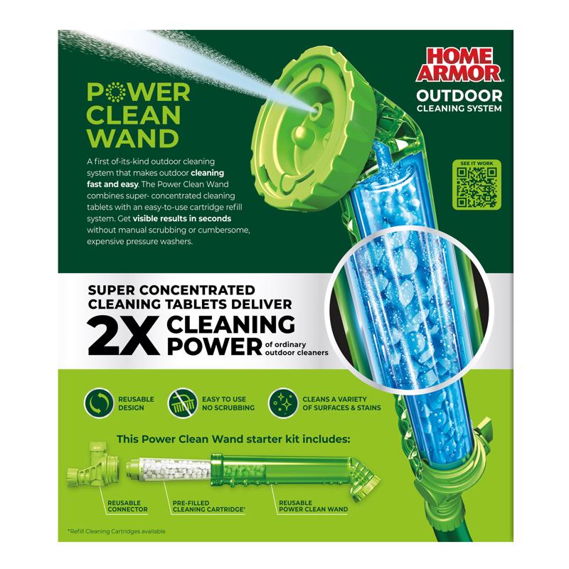 Home Armor Power Clean Wand House Wash 7 oz Tablets
