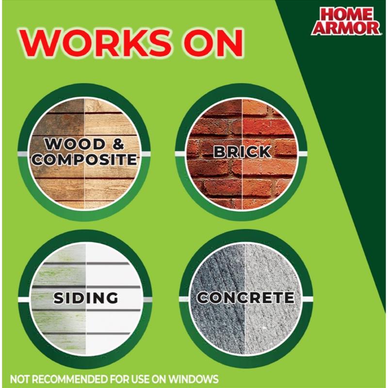 Home Armor Power Clean Wand House Wash 7 oz Tablets