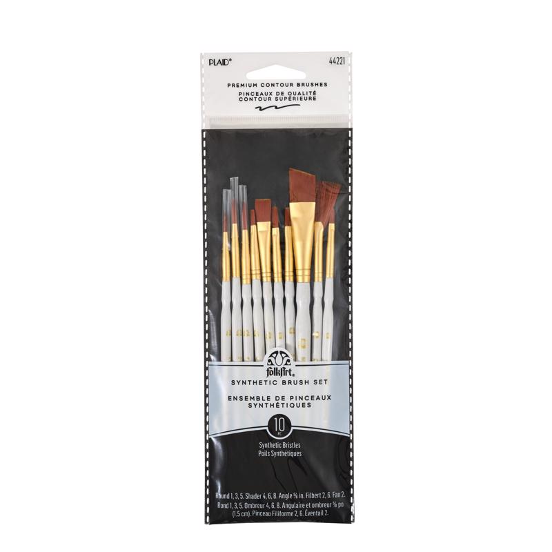 FolkArt Assorted Paint Brush Set