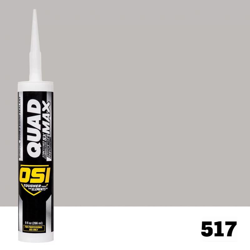 OSI Quad Max Light Mist Elastomeric Polymers Caulk Sealant 9.5 oz