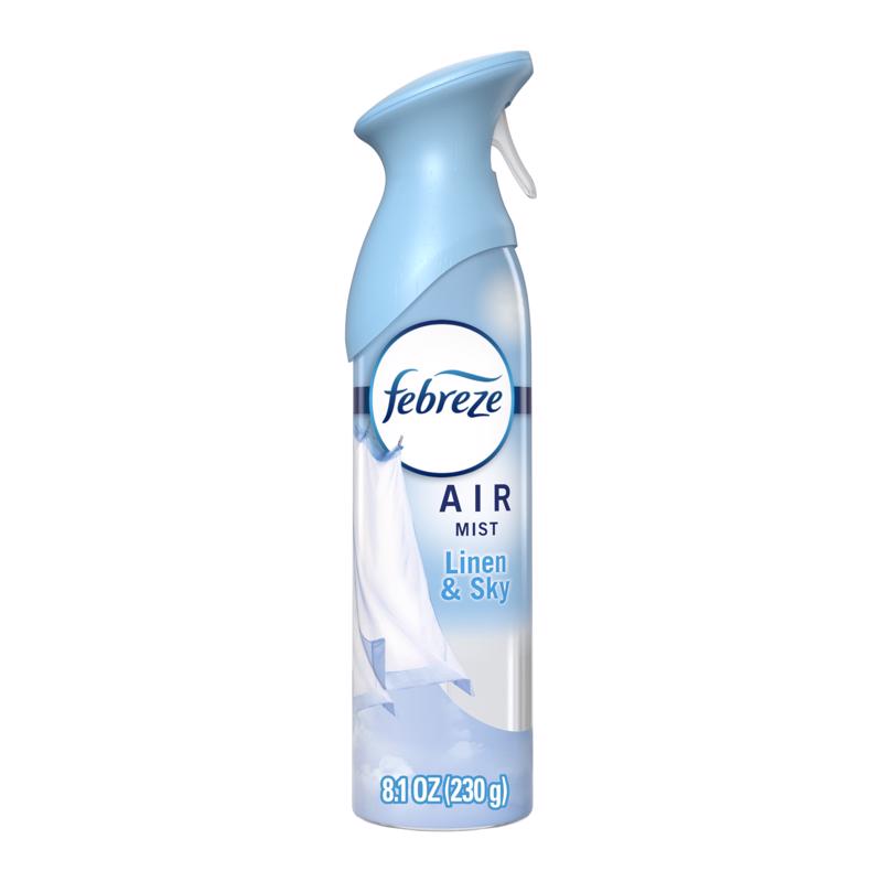 Febreze Linen and Sky Scent Air Freshener Spray 8.1 oz Aerosol 1 pk