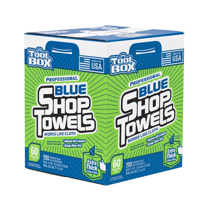 ToolBox Shop Towels 10 in. W X 11 in. L 200 sheet