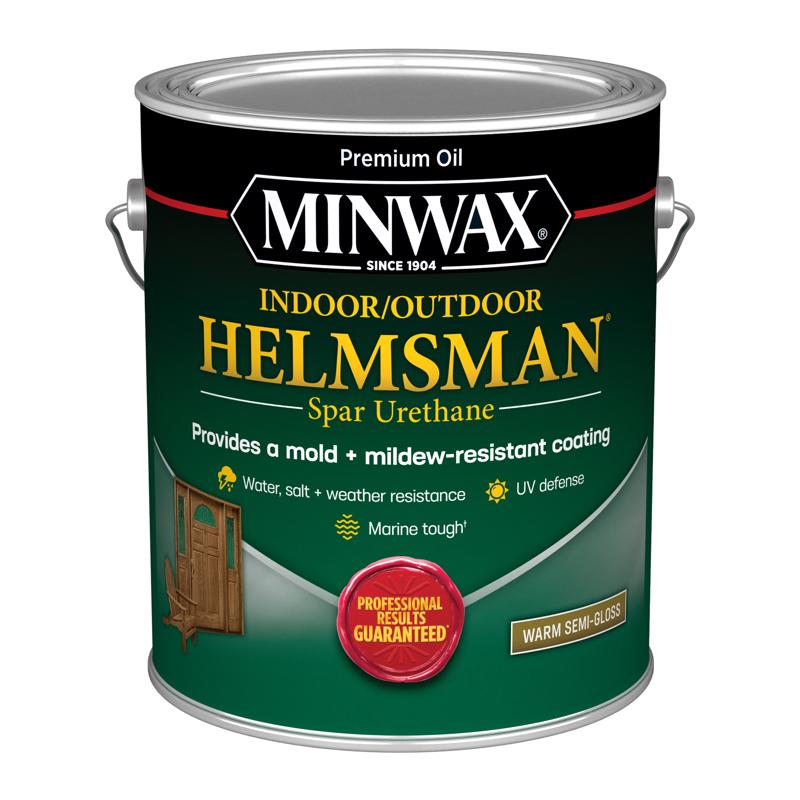 Minwax Helmsman Warm Semi-Gloss Clear Solvent-Based Spar Urethane 1 gal