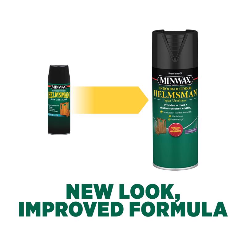 Minwax Helmsman Warm Gloss Clear Solvent-Based Spar Urethane 11 oz