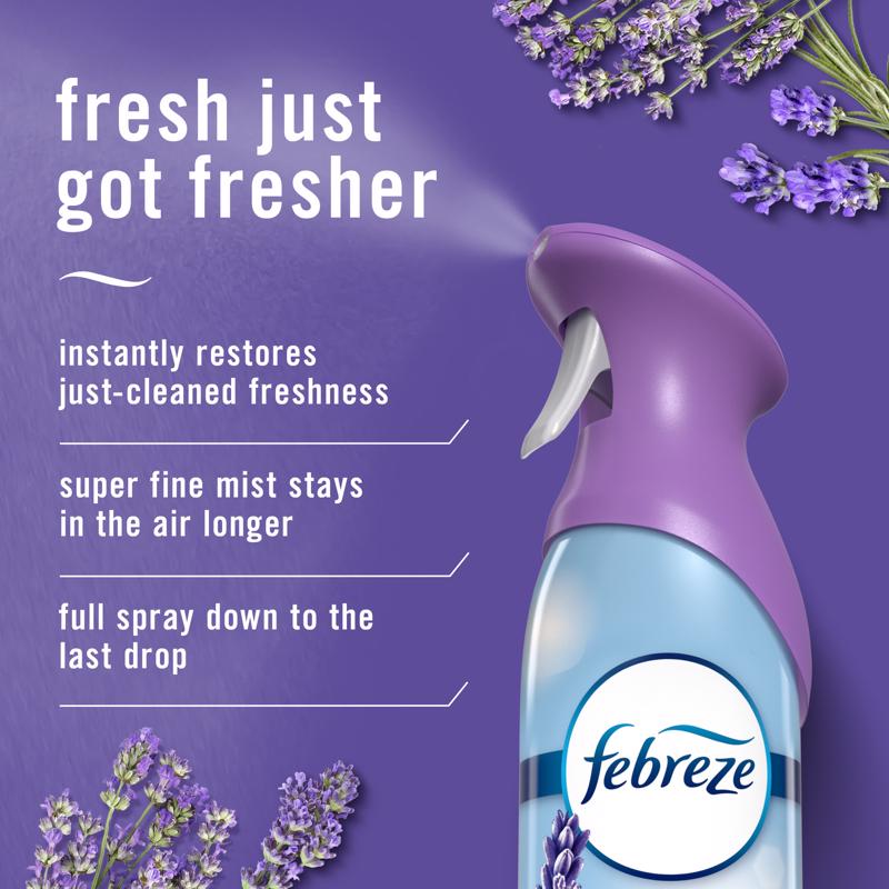 Febreze Twilight Lavender Scent Air Freshener 8.1 oz Aerosol 1 pk