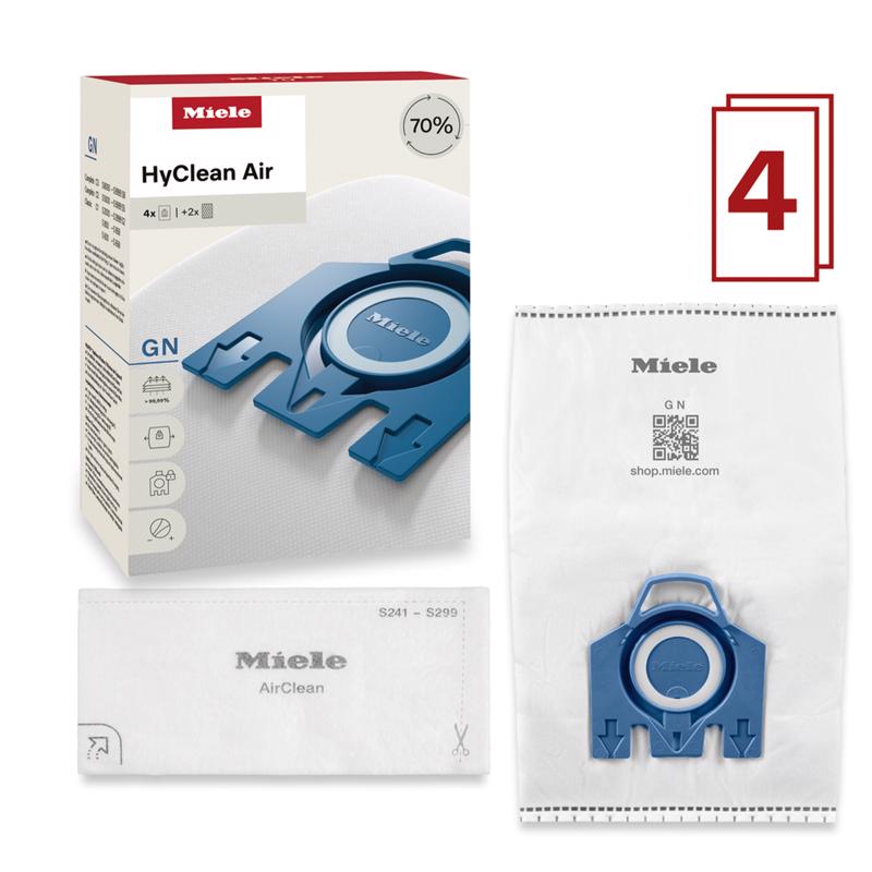 Miele GN Canister Vacuum Bags For Classic C1, Complete C2, and Complete C3 1 pk