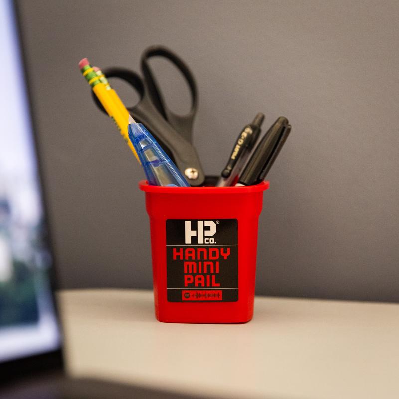 Handy Red Paint Pail