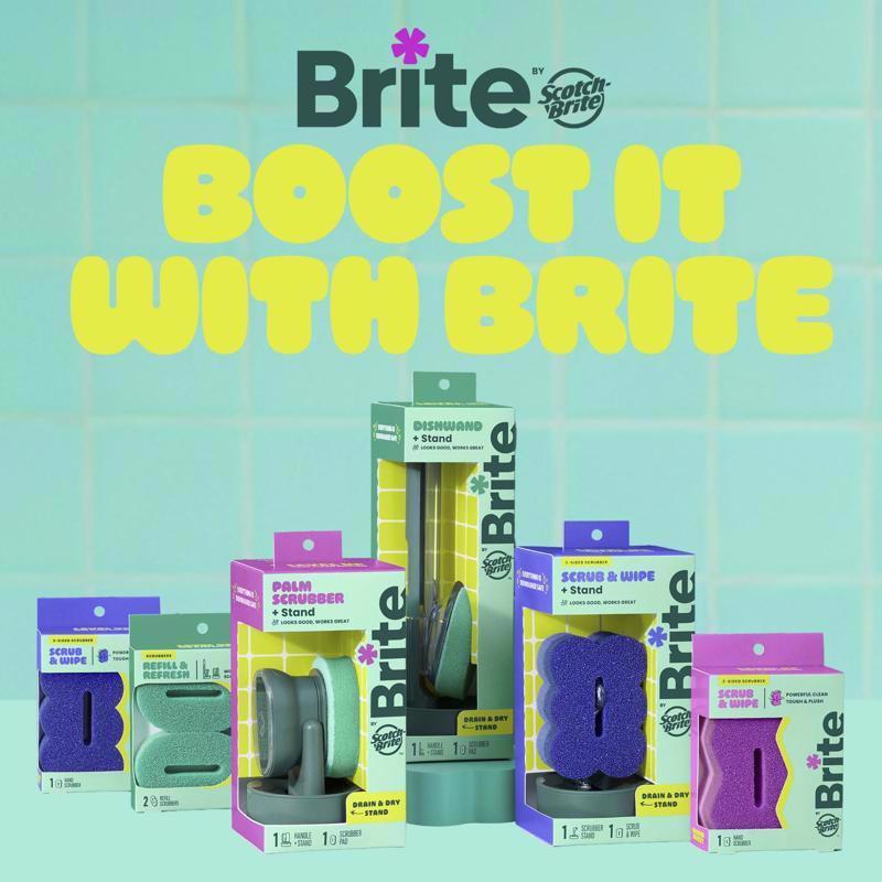 Scotch-Brite Medium Duty Sponge Refill For All Purpose 1 pk