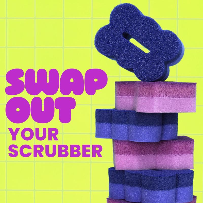 Scotch-Brite Medium Duty Dishwand Scrubber For All Purpose 1 pk