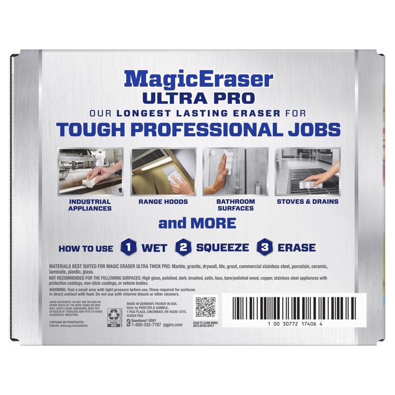 Mr. Clean Professional Ultra Pro Heavy Duty Magic Eraser For All Purpose 26 pk