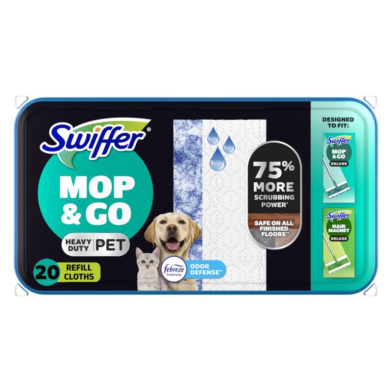 Swiffer Heavy Duty Pet Disposable Wet Cleaning Pads 20 pk