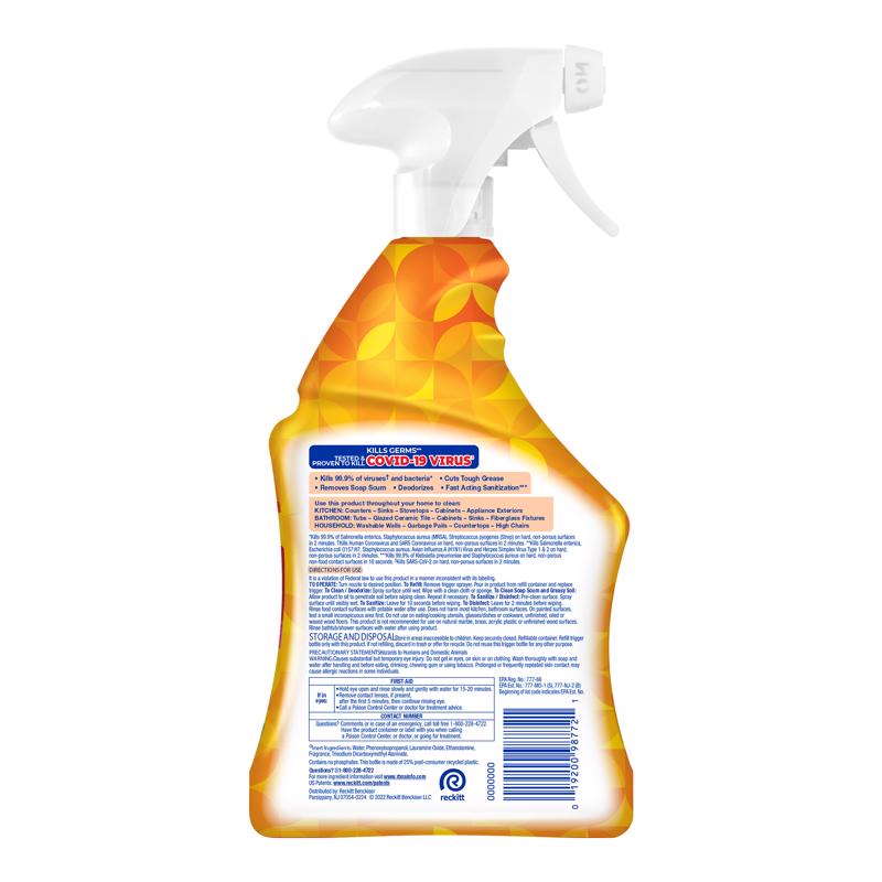 Lysol Brand New Day Mango & Hibiscus Scent Disinfectant 32 oz
