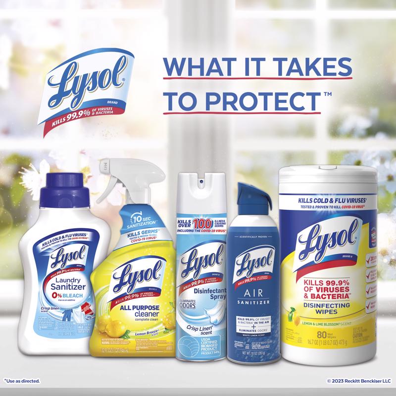 Lysol Brand New Day Mango and Hibiscus Scent Concentrated Multi-Surface Cleaner Liquid 28 oz