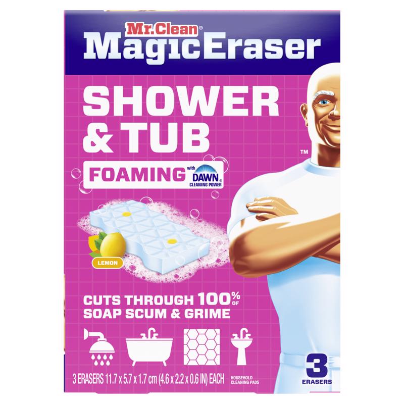 Mr. Clean Non-Scratch Cleaning Pad For Bath and Shower 6 pk