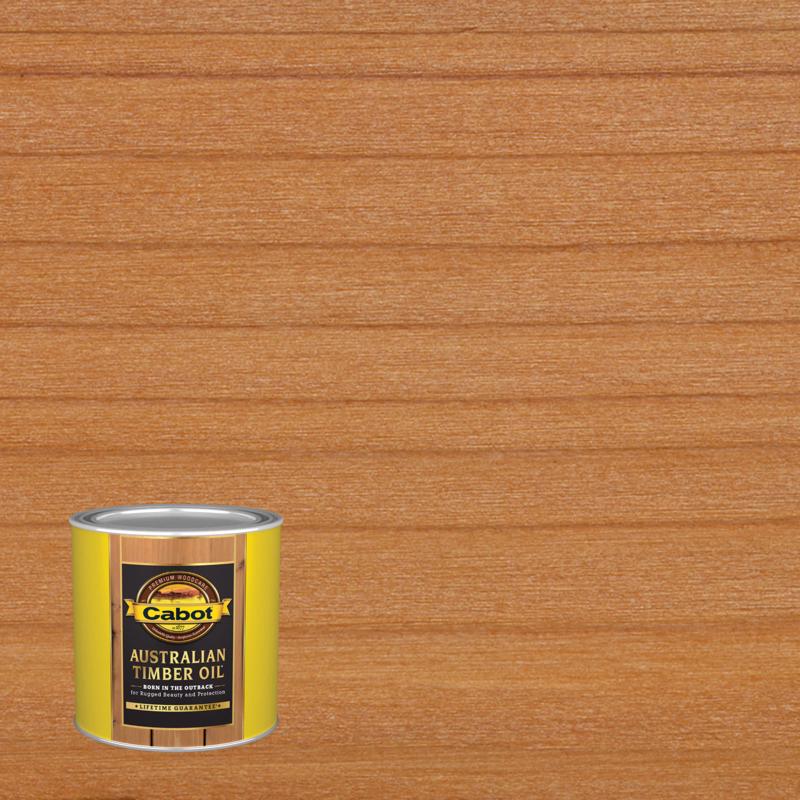 Cabot Transparent Honey Teak Australian Timber Oil 0.5 pt