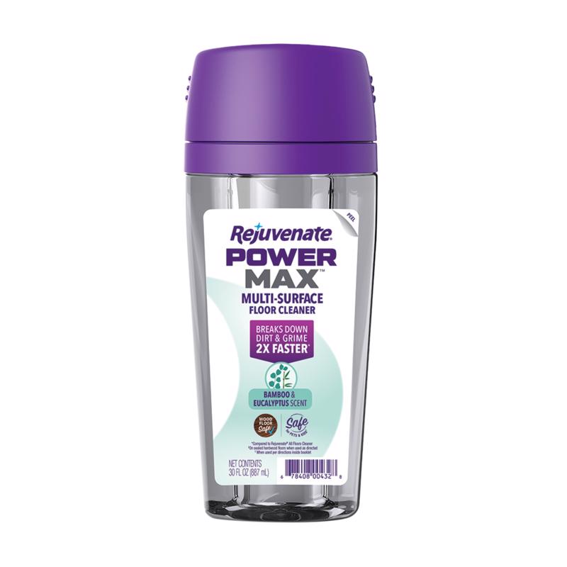 Rejuvenate Power Max Bamboo & Eucalptus Scent Floor Cleaner Liquid 30 oz