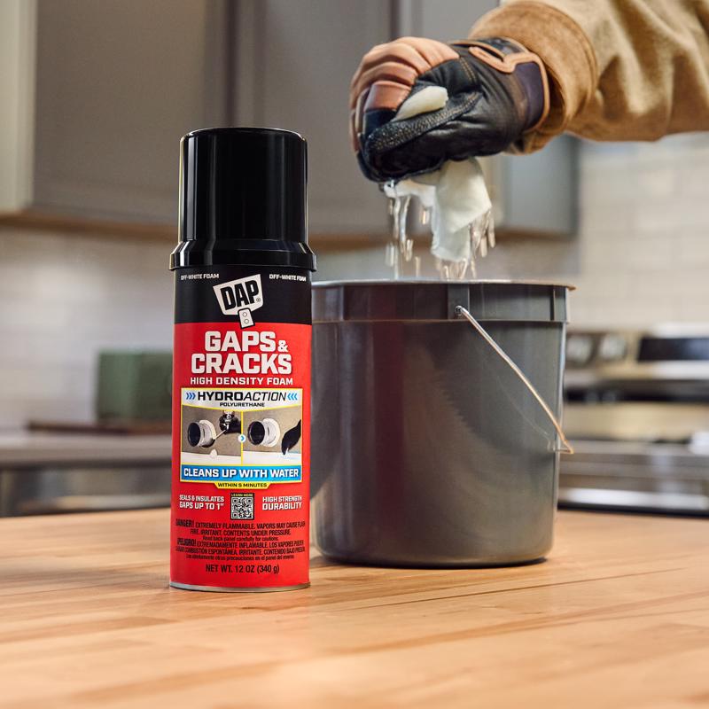 DAP Off White Polyurethane Foam Foam Foam Sealant 12 oz.